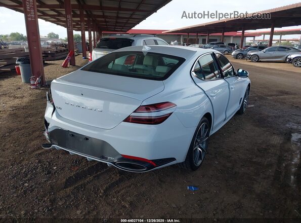KMTG34SC1RU142840 2024 GENESIS G70 Белый Задняя правая четверть