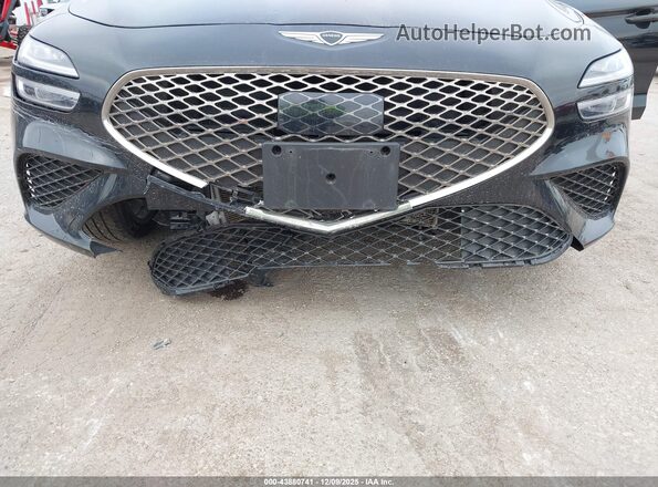 KMTG34SC6RU143353 2024 GENESIS G70 Черный Вид спереди