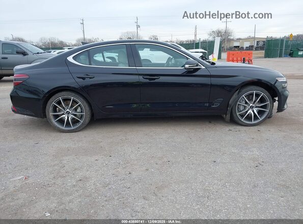 KMTG34SC6RU143353 2024 GENESIS G70 Черный Вид задней части салона