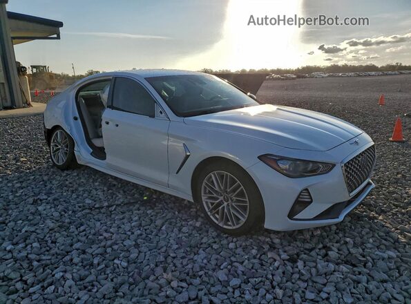 KMTG64LA3LU062547 2020 GENESIS G70 Белый Передняя правая четверть