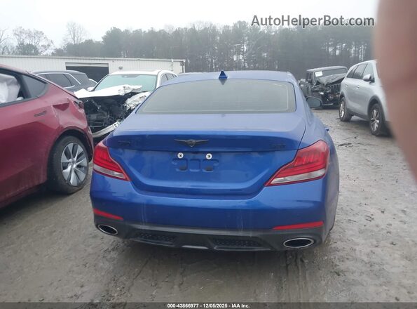 KMTG74LE4LU063707 2020 GENESIS G70 Синий 