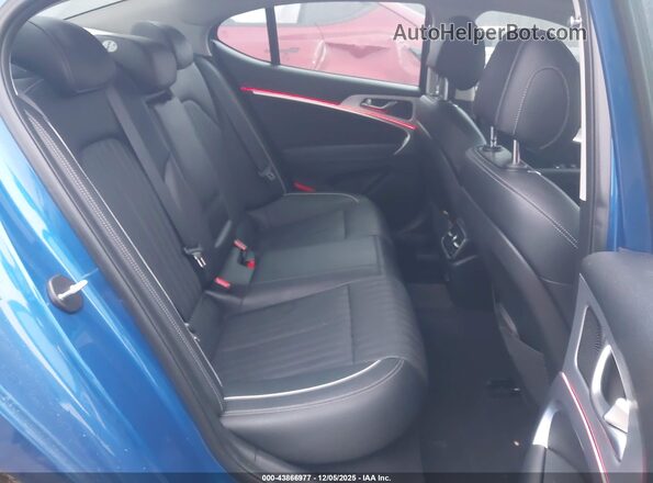 KMTG74LE4LU063707 2020 GENESIS G70 Синий Вид наклейки с VIN-кодом