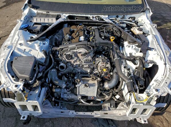 KMTGA4SC9SU265085 2025 GENESIS G80 White Widok wnętrza z tyłu