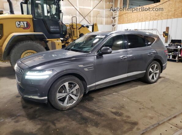 KMUHCESC1NU077486 2022 GENESIS GV80 Gray Przód lewy