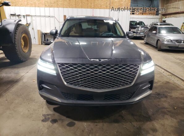 KMUHCESC1NU077486 2022 GENESIS GV80 Gray Widok z przodu