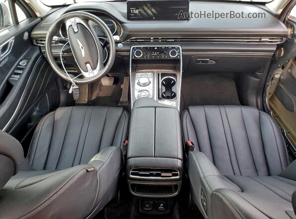 KMUHCESC2RU194807 2024 GENESIS GV80 Silver Вид панелі приладів