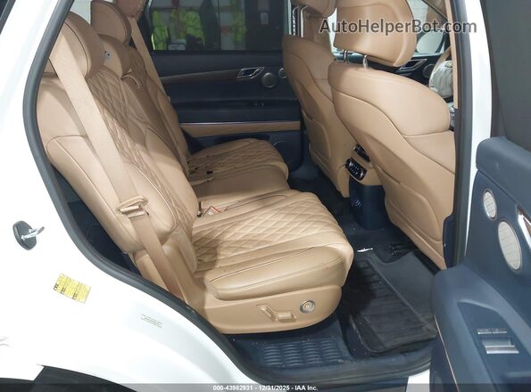 KMUHCESC9RU159987 2024 GENESIS GV80 White Widok naklejki z numerem VIN