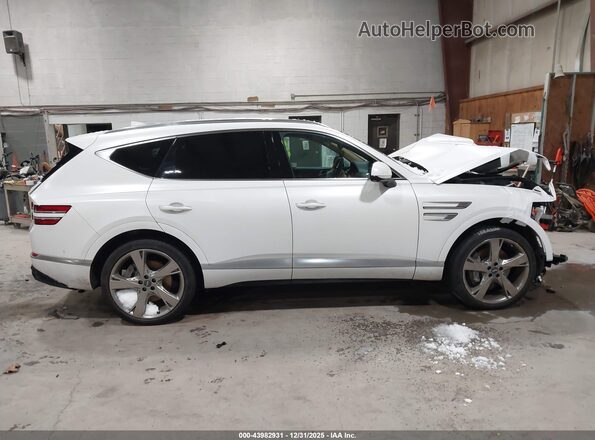 KMUHCESC9RU159987 2024 GENESIS GV80 White Widok wnętrza z tyłu