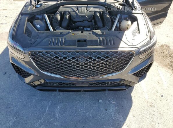 KMUMCDTC2NU041958 2022 GENESIS GV70 Gray Vista del compartimento del motor