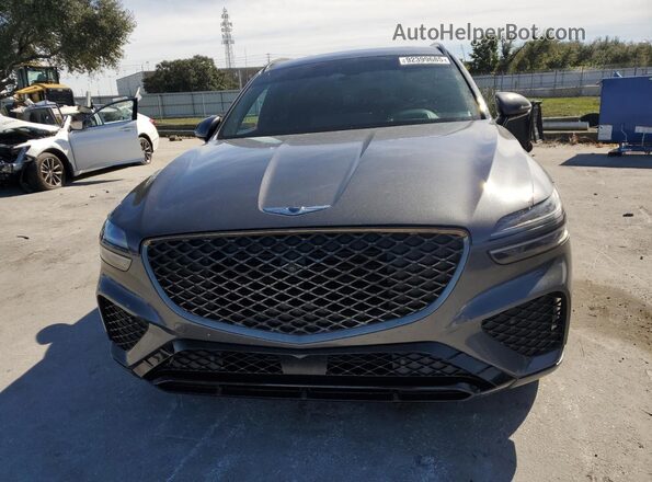 KMUMCDTC2NU041958 2022 GENESIS GV70 Gray Vista frontal