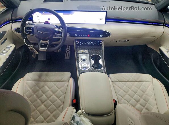 KMUMEDTC3TU229296 2026 GENESIS GV70 Угольный Вид панели приборов