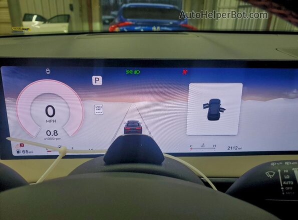 KMUMEDTC3TU229296 2026 GENESIS GV70 Угольный Вид щитка приборов