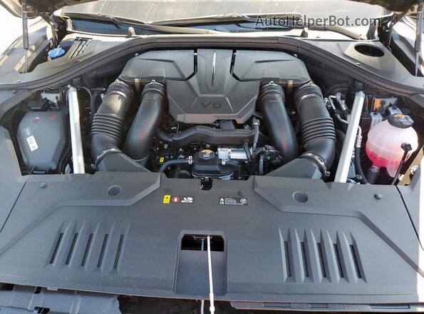 KMUMEDTCXTU243759 2026 GENESIS GV70 Black Vista del compartimento del motor