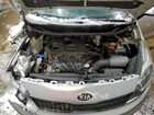 2016 Kia Rio Lx Серебряный vin: KNADM4A3XG6689278