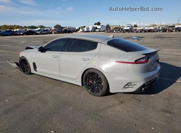 KNAE35LC9M6097358 2021 KIA STINGER Серый Задняя левая четверть