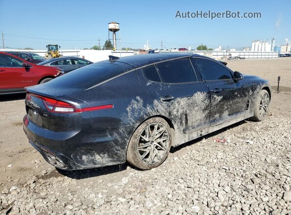 KNAE35LD0P6137517 2023 KIA STINGER Серый Задняя правая четверть