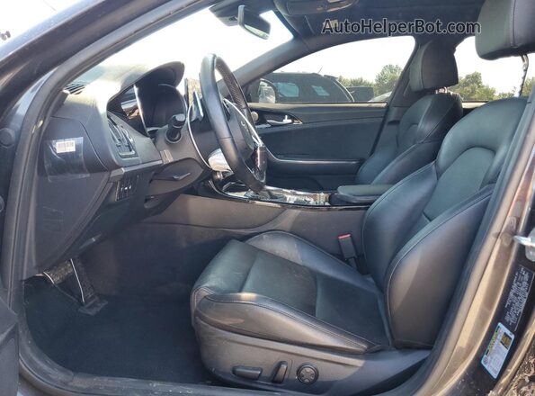 KNAE35LD0P6137517 2023 KIA STINGER Серый Вид салона спереди