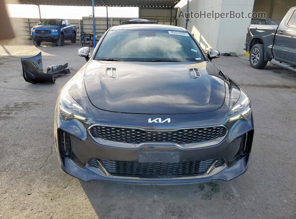KNAE35LD8N6116296 2022 KIA STINGER Charcoal Вид спереду