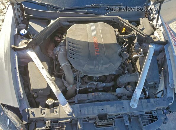 KNAE45LC3L6083001 2020 KIA STINGER Серый Вид задней части салона