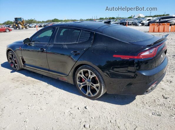 KNAE45LC4M6089925 2021 KIA STINGER Black Задня ліва чверть