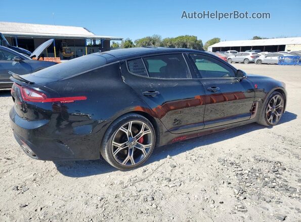 KNAE45LC4M6089925 2021 KIA STINGER Black Задня права чверть