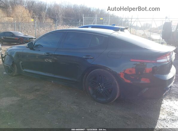 KNAE45LCXN6103635 2022 KIA STINGER Черный Панорамный вид салона 360°