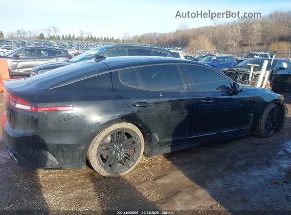 KNAE45LCXN6103635 2022 KIA STINGER Черный Вид задней части салона