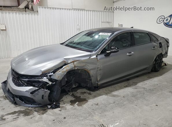 KNAG44J89S5349420 2025 KIA K5 Серебряный Передняя левая четверть