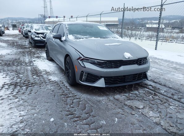 KNAG64J70S5374112 2025 KIA K5 Серый Передняя правая четверть