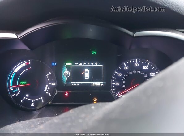 KNAGN4AD0G5099003 2016 KIA OPTIMA HYBRID Белый Вид задних сидений