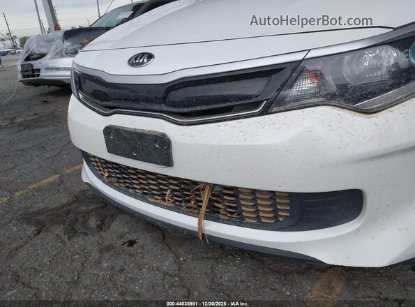 KNAGU4LE2H5014009 2017 KIA OPTIMA HYBRID Белый Вид спереди