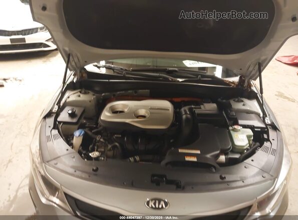 KNAGU4LE5H5014568 2017 KIA OPTIMA HYBRID Зеленый Вид сзади