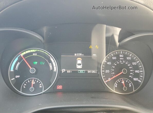 KNAGU4LE5L5044954 2020 KIA OPTIMA Белый Вид щитка приборов