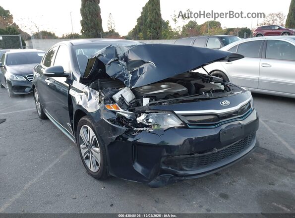 KNAGV4LD5J5022650 2018 KIA OPTIMA PLUG-IN HYBRID Dark Blue Przód prawy