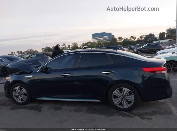 KNAGV4LD5J5022650 2018 KIA OPTIMA PLUG-IN HYBRID Dark Blue Widok wnętrza 360 stopni