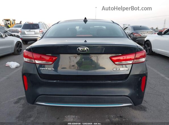 KNAGV4LD5J5022650 2018 KIA OPTIMA PLUG-IN HYBRID Dark Blue 