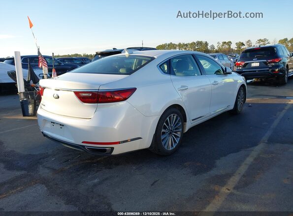 KNALB4J10J5127449 2018 KIA CADENZA Белый Задняя правая четверть