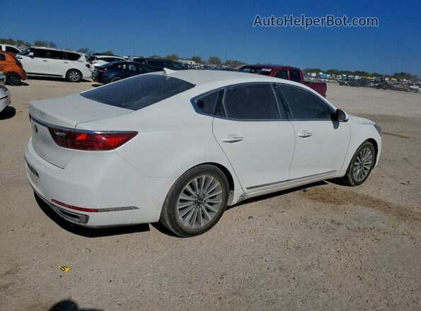 KNALB4J16H5044652 2017 KIA CADENZA White უკანა მარჯვენა