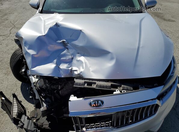 KNALC4J13H5062653 2017 KIA CADENZA Silver Widok wnętrza z tyłu