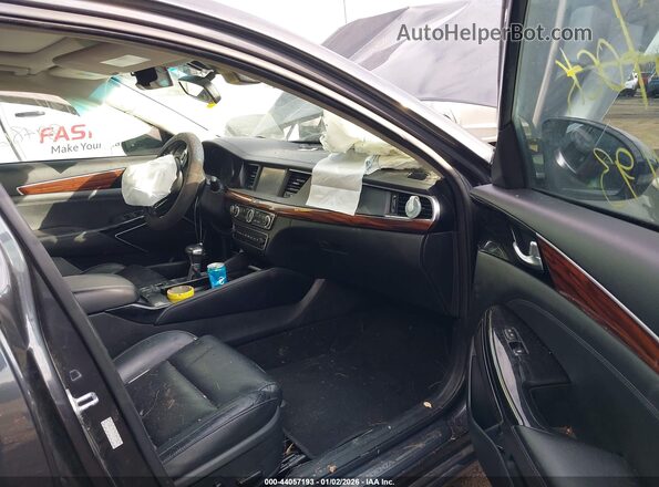 KNALC4J17K5172404 2019 KIA CADENZA Серый Вид салона спереди