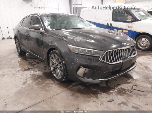 KNALC4J19L5220163 2020 KIA CADENZA Black Przód prawy