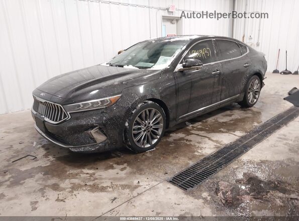 KNALC4J19L5220163 2020 KIA CADENZA Black Przód lewy