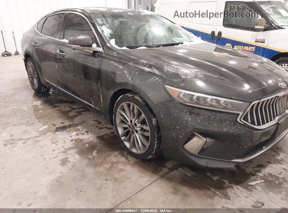 KNALC4J19L5220163 2020 KIA CADENZA Black Widok wnętrza 360 stopni