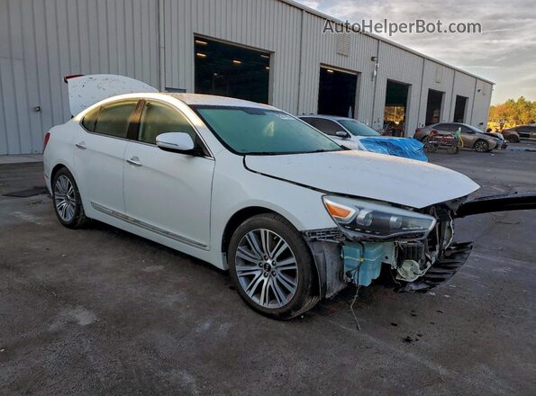 KNALN4D70G5221122 2016 KIA CADENZA White Передня права чверть