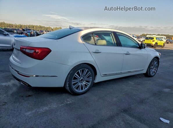 KNALN4D70G5221122 2016 KIA CADENZA White Задня права чверть