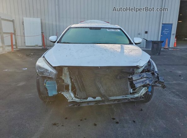 KNALN4D70G5221122 2016 KIA CADENZA White Вид спереду