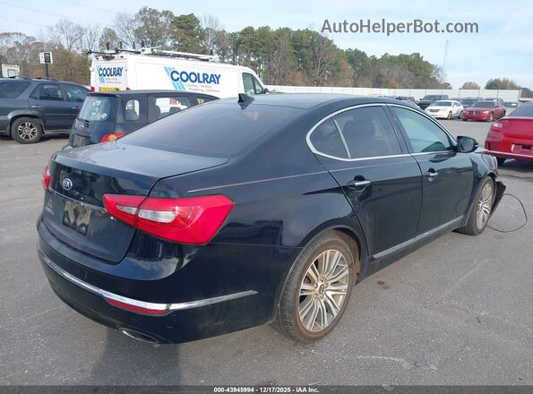 KNALN4D76G5216362 2016 KIA CADENZA Черный Задняя правая четверть