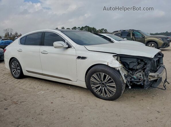 KNALT4D33H6034746 2017 KIA K900 Белый Передняя правая четверть
