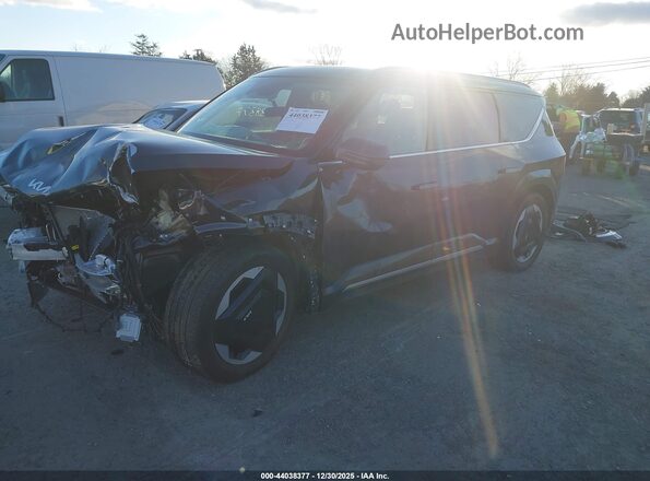 KNDADFS54R6028186 2024 KIA EV9 Серый Передняя левая четверть