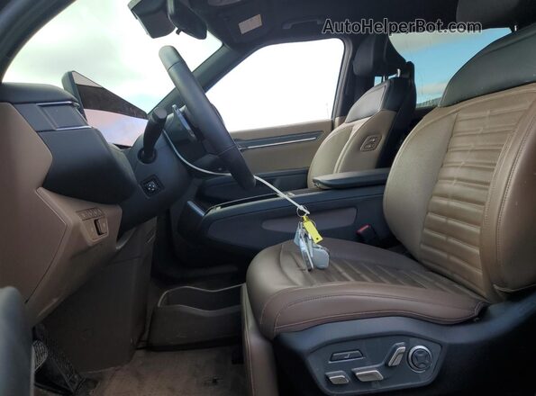 KNDADFS5XS6054023 2025 KIA EV9 Black Vista interior delantera
